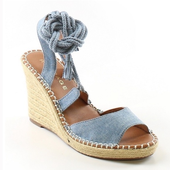 rampage halper espadrille wedge sandal